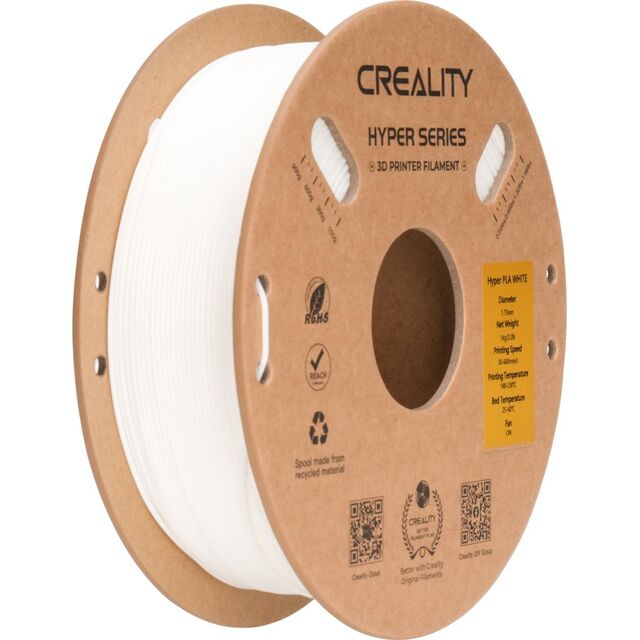 Creality Filament Hyper PLA, 1kg, 1.75mm, White