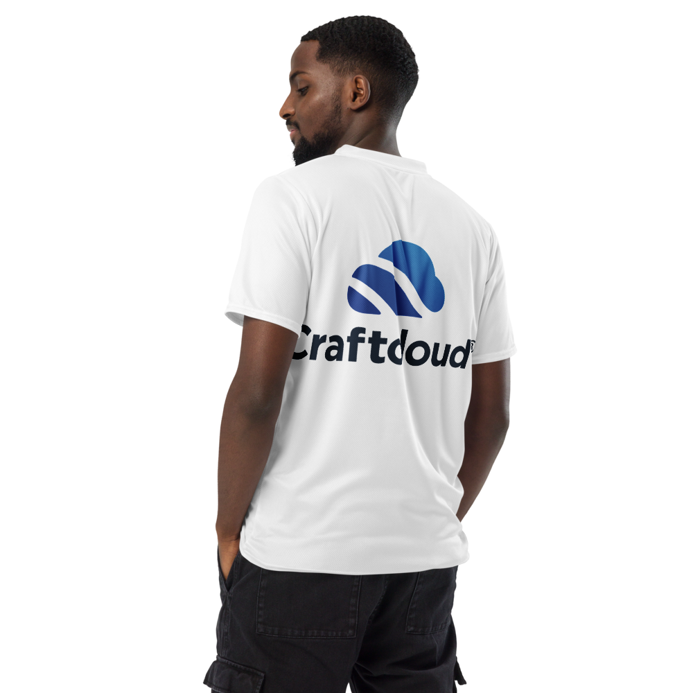 Craftcloud recycled unisex sports jersey