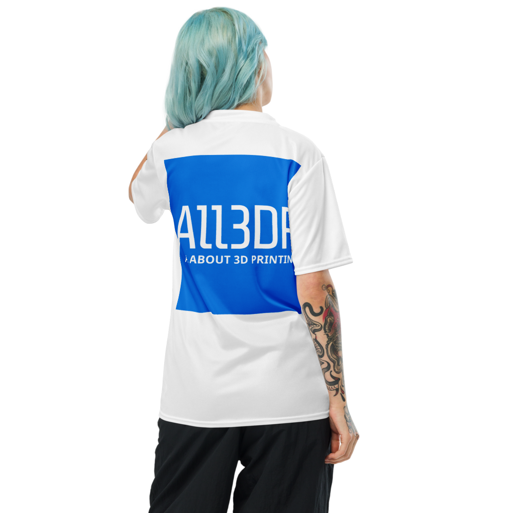 All3DP recycled unisex sports jersey