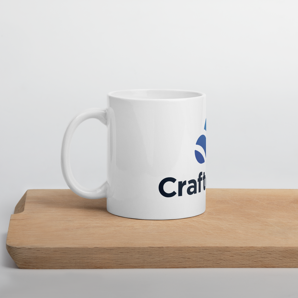 Craftcloud white glossy mug
