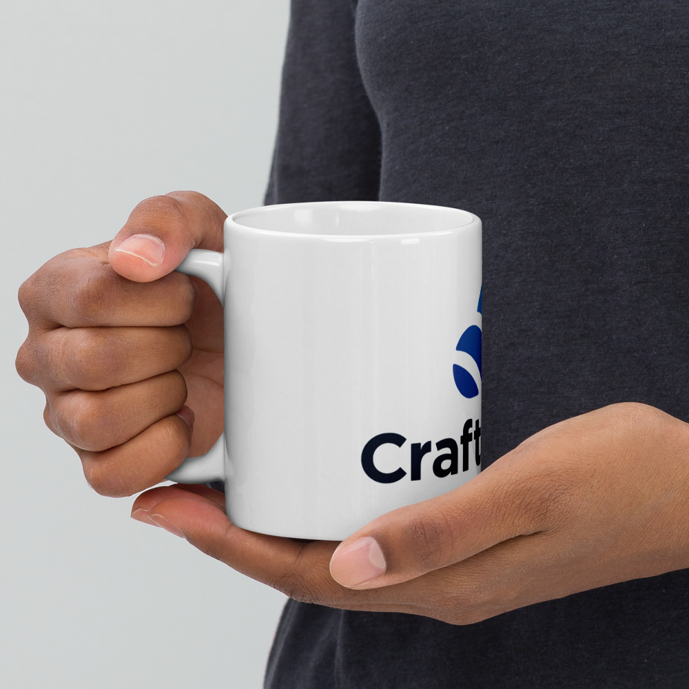 Craftcloud white glossy mug