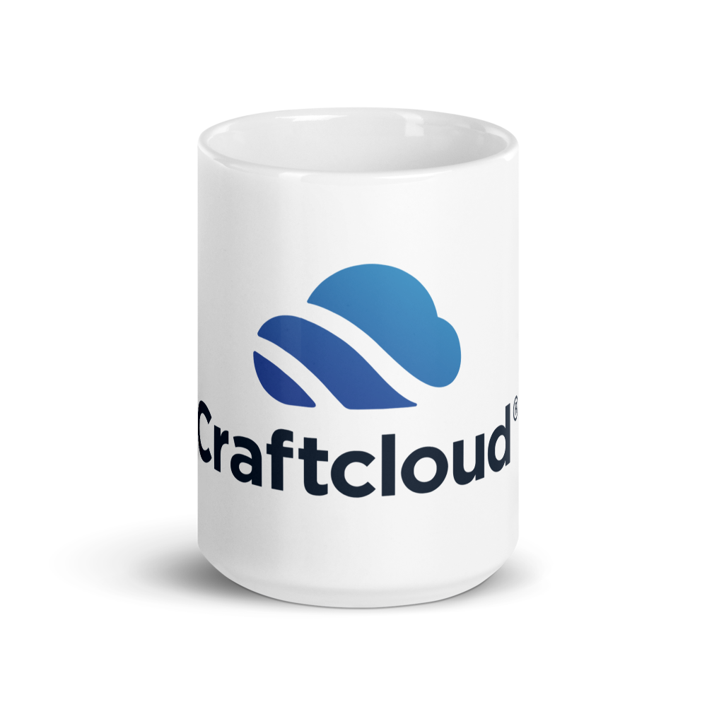 Craftcloud white glossy mug